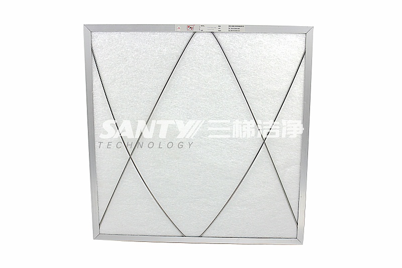 初效板式過濾器平鋪三梯環(huán)境