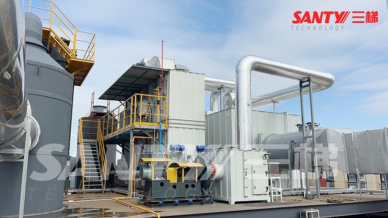 廢氣處理 轉(zhuǎn)輪+RTO 江蘇三梯環(huán)境